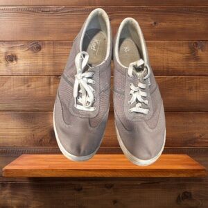 Keds Taupe Canvas Sneakers